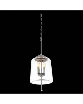 SL367.103.04 Светильник подвесной ST-Luce Хром/Прозрачный E14 4*40W DELEVASO-foto5