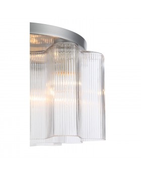 SL117.102.03 Люстра потолочная ST-Luce Серебристый/Прозрачный E27 3*60W ONDE-foto10