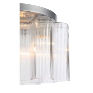 SL117.102.03 Люстра потолочная ST-Luce Серебристый/Прозрачный E27 3*60W ONDE-foto10