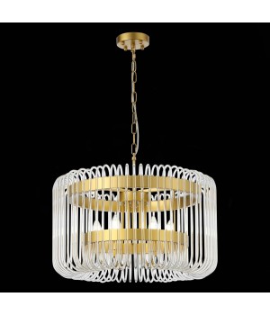 SL1228.203.06 Люстра подвесная ST-Luce Золотистый/Прозрачный E14 6*40W GROSSETO-foto8