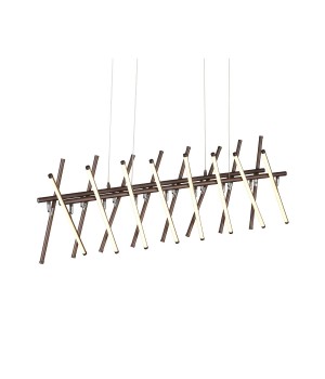 SLD003.303.16 Люстра подвесная ST-Luce Кофейный/Белый LED 16*8W 4000K PIACOD-foto2