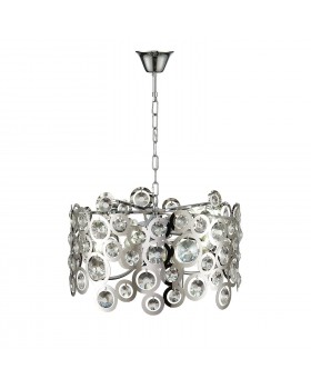 SL1103.103.08 Светильник подвесной ST-Luce Хром/Прозрачный,Хром E14 8*60W LETINA-foto13