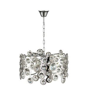 SL1103.103.08 Светильник подвесной ST-Luce Хром/Прозрачный,Хром E14 8*60W LETINA-foto13