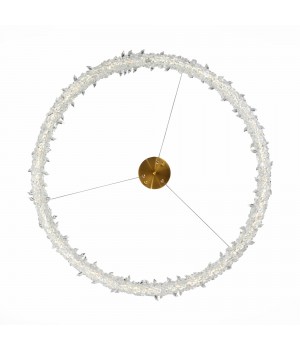 SL6105.213.01 Люстра подвесная ST-Luce Золотистый/Прозрачный LED 1*73W 3000 - 6500K Lucchero-foto3