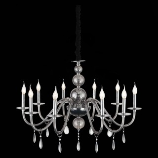 SL1113.403.10 Люстра подвесная ST-Luce Хром, Дымчатый, Прозрачный E14 10*40W SIEMA-foto8