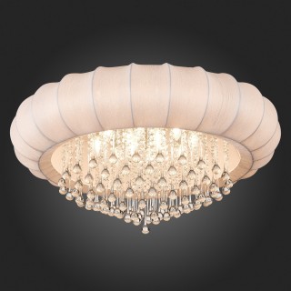 SL350.552.12 Люстра потолочная ST-Luce Хром/Белый, Прозрачный E14 12*40W PREFERITA-foto5