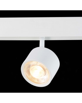 ST353.536.06 Магнитный трековый светильник белый LED 1*6W 3000K 560Lm Ra>80 36° IP20 L120xW81xH138 48V VEDO-foto4