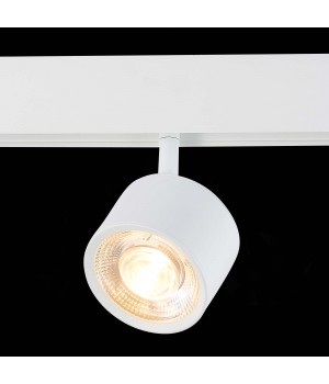 ST353.536.06 Магнитный трековый светильник белый LED 1*6W 3000K 560Lm Ra>80 36° IP20 L120xW81xH138 48V VEDO-foto4