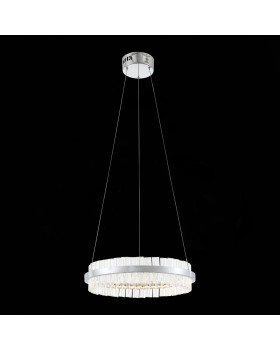 SL383.103.01 Светильник подвесной ST-Luce Хром/Хром, Прозрачный LED 1*34W 3000K CHERIO-foto9