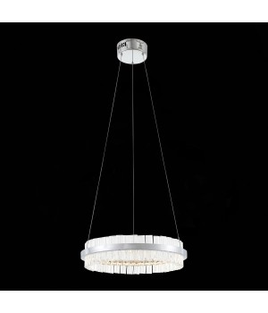 SL383.103.01 Светильник подвесной ST-Luce Хром/Хром, Прозрачный LED 1*34W 3000K CHERIO-foto9