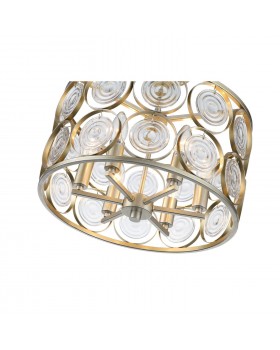 SL1105.202.06 Светильник потолочный ST-Luce Золотистый с патиной/Золотистый, Прозрачный E14 6*60W SERANDA-foto13