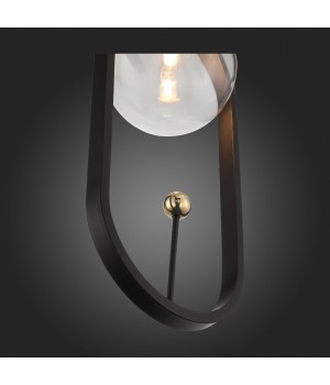 SL1201.403.01 Подвес ST-Luce Черный/Прозрачный G9 1*5W CIRCONO-foto8