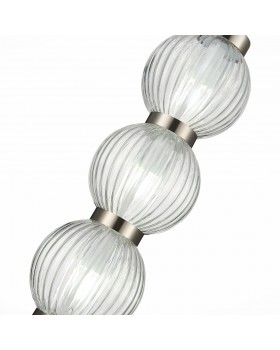 SL1155.103.03 Светильник подвесной ST-Luce Никель/Прозрачный E14 3*40W MARENA-foto3