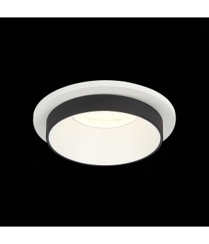 ST206.508.01 Св-к встр. Мат. белый GU10 1*50W D92xH41 220V Без ламп CHOMIA-foto6