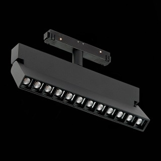 ST362.436.12 Магнитный трековый светильник Черный LED 1*12W 3000K 1 009Lm Ra>80 36° IP20 L219xW22xH134 48V ANDRE-foto6