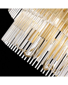 SL1225.203.06 Люстра подвесная ST-Luce Золотистый/Золотистый, Прозрачный E14 6*40W CONTATTO-foto6