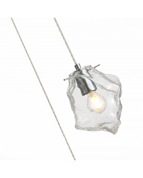 SL1175.103.03 Светильник подвесной ST-Luce хром/прозрачный E14 3*40W Portici-foto3