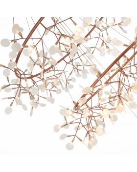 SL379.203.486 Люстра подвесная ST-Luce Медный/Белый LED 486*0,5W 3500K RAFINA-foto3