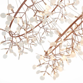 SL379.203.486 Люстра подвесная ST-Luce Медный/Белый LED 486*0,5W 3500K RAFINA-foto3