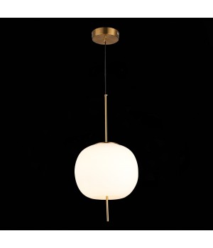 SL1621.213.01 Подвес ST-Luce Золотистый/Белый LED 1*25W 3000K LACUS-foto4