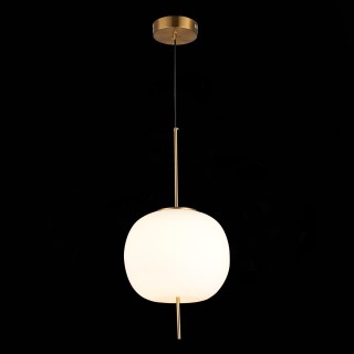 SL1621.213.01 Подвес ST-Luce Золотистый/Белый LED 1*25W 3000K LACUS-foto4