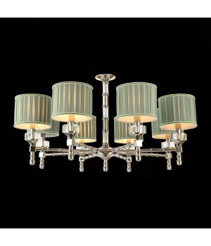 SL1121.103.08 Люстра подвесная ST-Luce Никель/Оливковый E14 8*40W OLEO-foto4