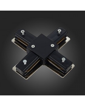ST002.449.00 Коннектор X-образный ST-Luce Черный ST002-foto3