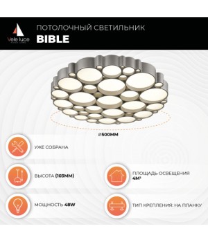 Потолочный светильник Vele Luce Bible VL7153L01-foto6