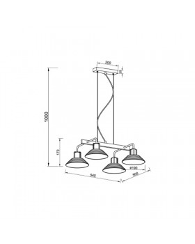 Подвесной светильник Vele Luce Intrigo VL5822P04-foto4