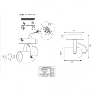 Спот Vele Luce Luigi VL8055S01-foto6