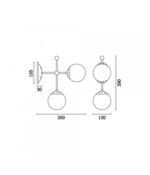 Бра Vele Luce Modena VL5013W02-foto4