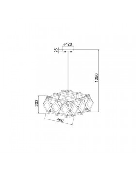 Подвесная люстра Vele Luce Vittoria VL3053L04-foto6