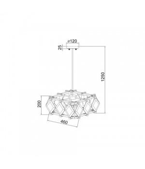 Подвесная люстра Vele Luce Vittoria VL3053L04-foto6