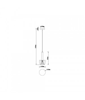 Подвесной светильник Vele Luce Kelly VL5454P01-foto5