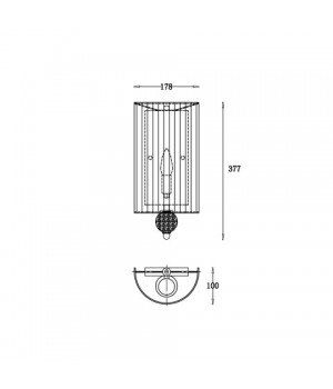 Бра Vele Luce Friuli VL1235W01-foto4