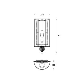 Бра Vele Luce Friuli VL1235W01-foto4