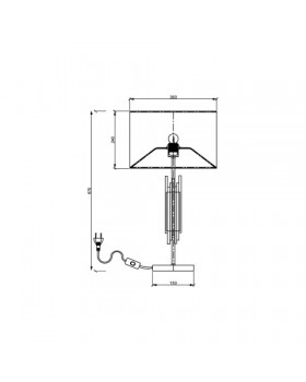 Настольная лампа Vele Luce Clarinetto VL3314N01-foto6