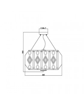 Подвесной светильник Vele Luce Buzzati VL2181P06-foto5