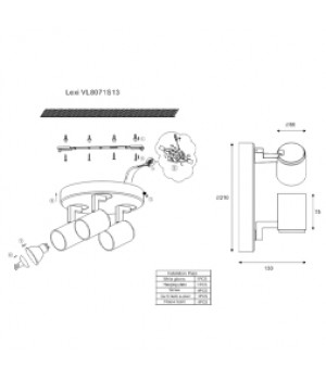Спот Vele Luce Lexi VL8071S13-foto6