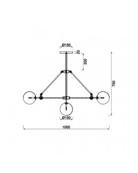 Подвесная люстра Vele Luce Universo VL2052L10-foto5