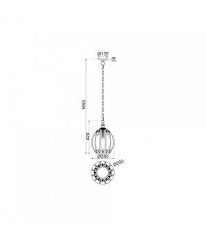 Подвесной светильник Vele Luce Helen VL4266P31-foto6