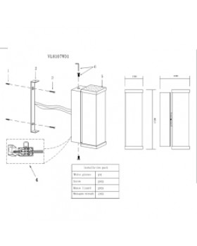 Подсветка Vele Luce Paleno VL8107W01-foto5