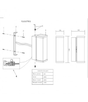 Подсветка Vele Luce Paleno VL8107W01-foto5