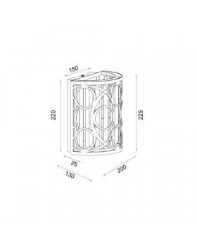 Бра Vele Luce Riccio VL3164W02-foto5