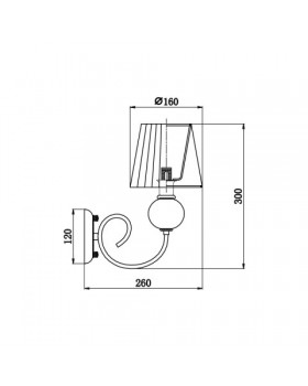 Бра Vele Luce Percy VL1973W01-foto4