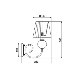 Бра Vele Luce Percy VL1973W01-foto4