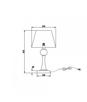 Настольная лампа Vele Luce Percy VL1973N01-foto4