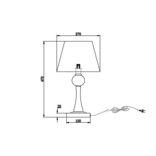 Настольная лампа Vele Luce Percy VL1973N01-foto4