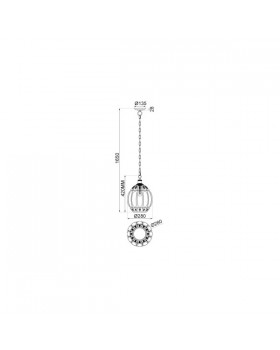 Подвесной светильник Vele Luce Helen VL4266P41-foto5