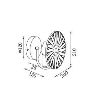 Бра Vele Luce Sirena VL3203W01-foto5